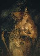 The Last Farewell of Wotan and Brunhilde Ferdinand Leeke